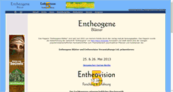 Desktop Screenshot of entheogene.com